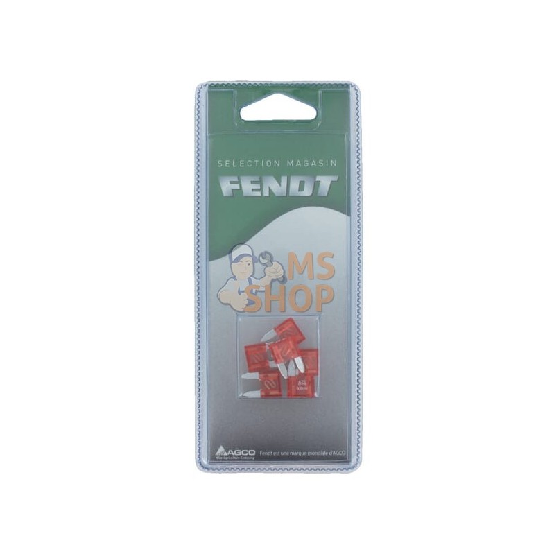 Fusible enfichable Mini 10A (6x) | FENDT BLISTER Fusible enfichable Mini 10A (6x) | FENDT BLISTERPR#1087519