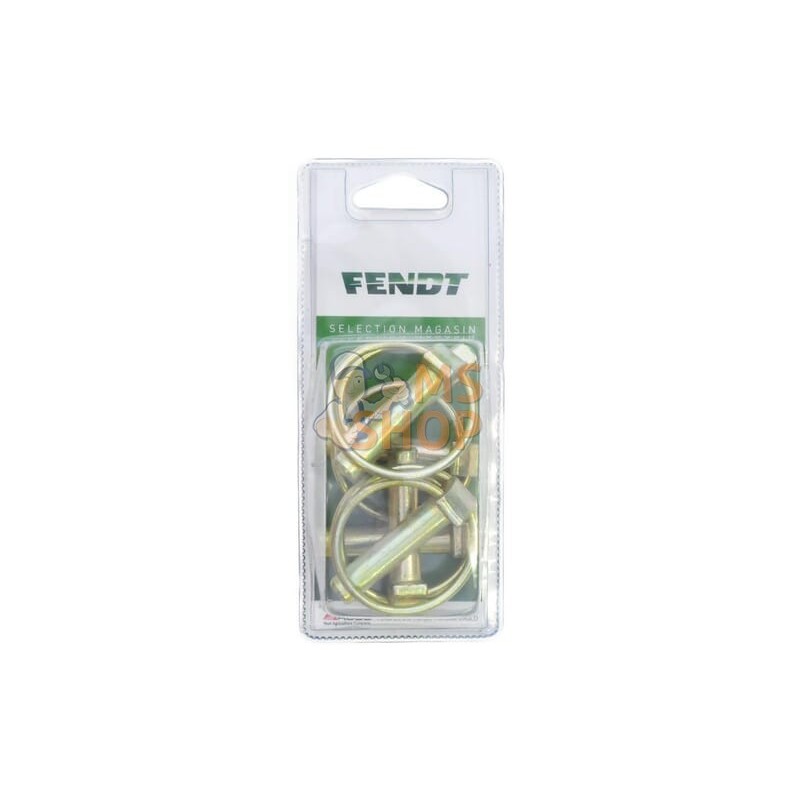 Goupille clips 11mm (6x) | FENDT BLISTER Goupille clips 11mm (6x) | FENDT BLISTERPR#1087526