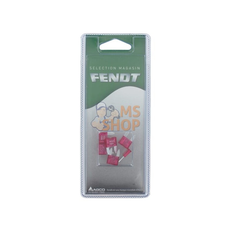 Fusible enfichable Mini 4A (6x) | FENDT BLISTER Fusible enfichable Mini 4A (6x) | FENDT BLISTERPR#1087533