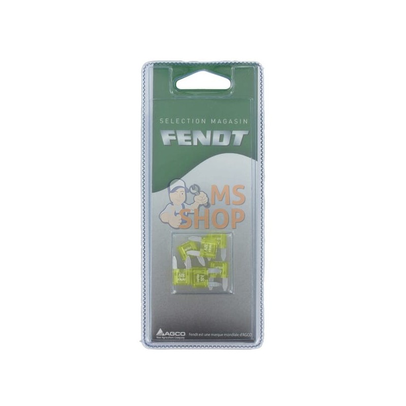 Fusible enfichable Mini 20A (6x) | FENDT BLISTER Fusible enfichable Mini 20A (6x) | FENDT BLISTERPR#1087534