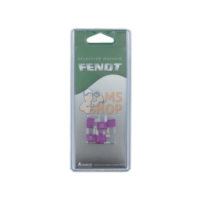 Fusible enfichable Mini 3A (6x) | FENDT BLISTER Fusible enfichable Mini 3A (6x) | FENDT BLISTERPR#1087535