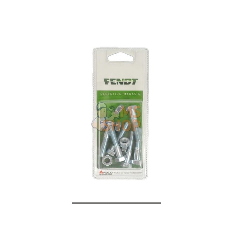 Vis + écrou M8x40 (6x) | FENDT BLISTER Vis + écrou M8x40 (6x) | FENDT BLISTERPR#1087575