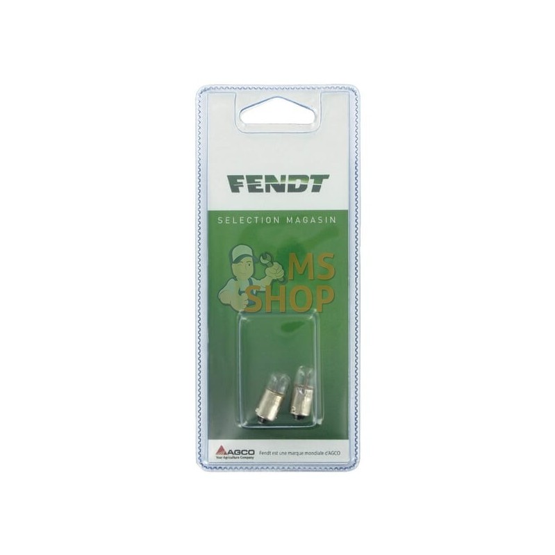 Ampoule 12V 4W BA9s (2x) | FENDT BLISTER Ampoule 12V 4W BA9s (2x) | FENDT BLISTERPR#1087605