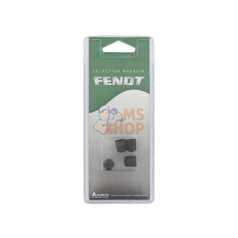 Chape de soupape plastic, plastique 4x | FENDT BLISTER Chape de soupape plastic, plastique 4x | FENDT BLISTERPR#1087621