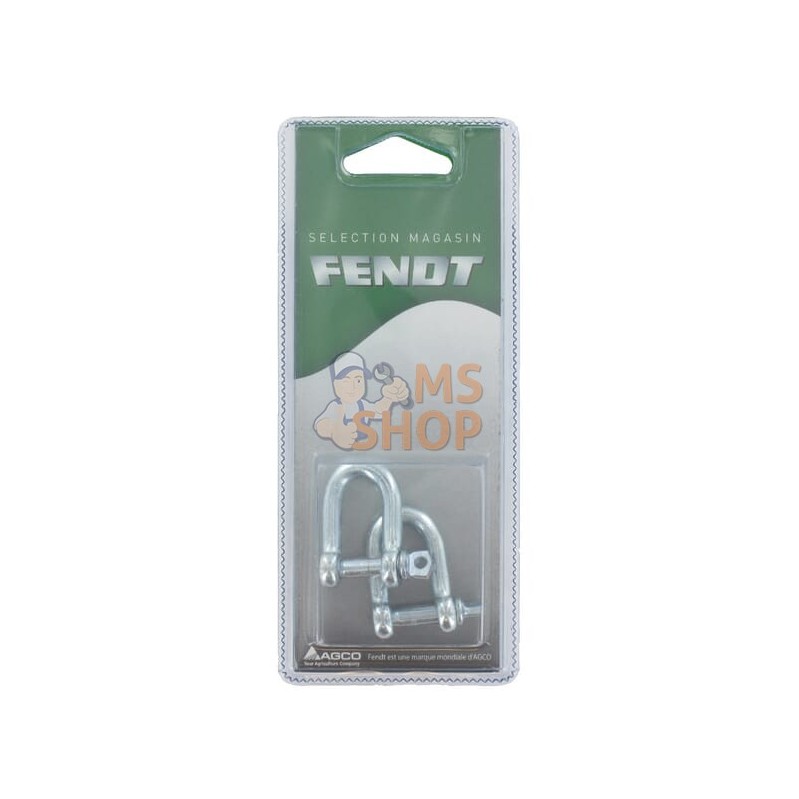 Maillon en D 1/4" (2x) | FENDT BLISTER Maillon en D 1/4" (2x) | FENDT BLISTERPR#1087821