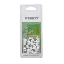 Fixation murale pour câble 5-7mm (25x) | FENDT BLISTER Fixation murale pour câble 5-7mm (25x) | FENDT BLISTERPR#1087830