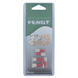 Douille fiche plate rouge (6x) | FENDT BLISTER Douille fiche plate rouge (6x) | FENDT BLISTERPR#1087889