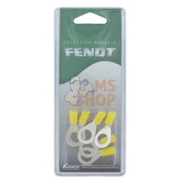 Cosses rondes jaune Ø10mm (6x) | FENDT BLISTER Cosses rondes jaune Ø10mm (6x) | FENDT BLISTERPR#1087900