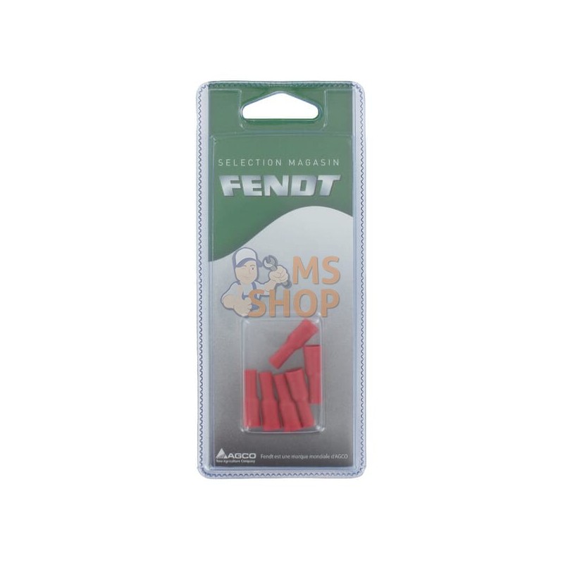 Cosse ronde 4x1.0 rouge (6x) | FENDT BLISTER Cosse ronde 4x1.0 rouge (6x) | FENDT BLISTERPR#1087907