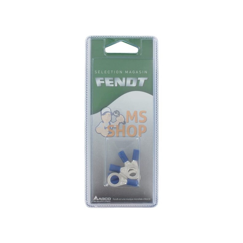 Cosses rondes bleues Ø8mm (6x) | FENDT BLISTER Cosses rondes bleues Ø8mm (6x) | FENDT BLISTERPR#1087908