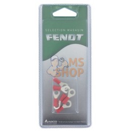 Cosses rondes rouge Ø5mm (6x) | FENDT BLISTER Cosses rondes rouge Ø5mm (6x) | FENDT BLISTERPR#1087930