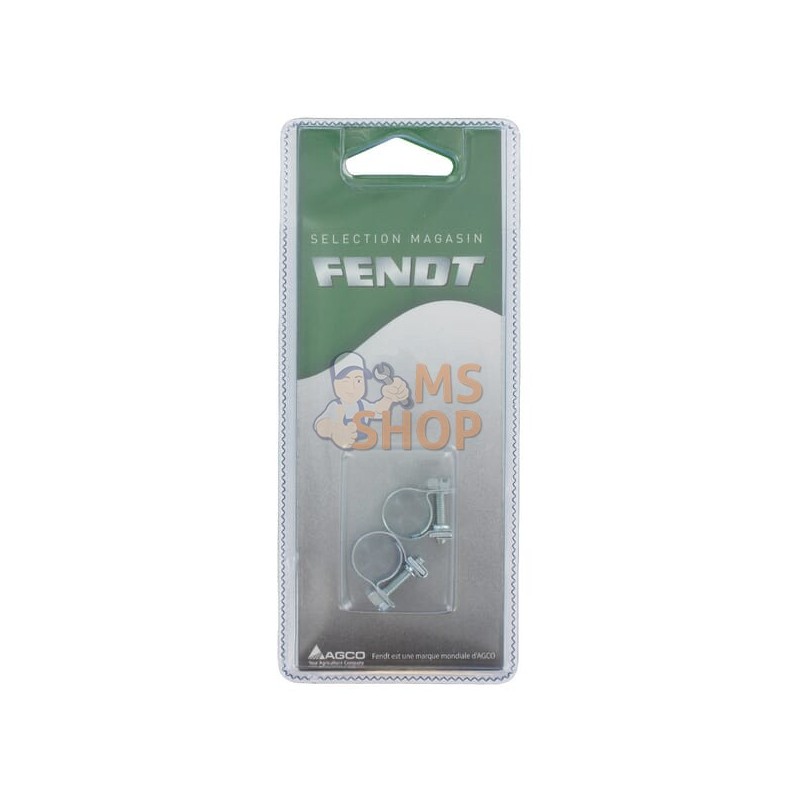 Collier de serrage mini 9 x 10,5mm (2x) | FENDT BLISTER Collier de serrage mini 9 x 10,5mm (2x) | FENDT BLISTERPR#1087964