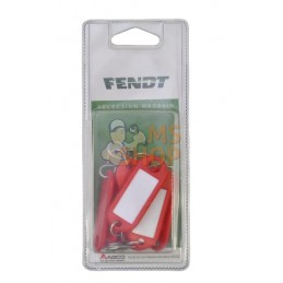 Porte-clefs rouge étiquette | FENDT BLISTER Porte-clefs rouge étiquette | FENDT BLISTERPR#1088022