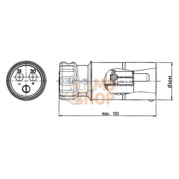 Fiche OTAN 168A/50mm² | ERICH JAEGER Fiche OTAN 168A/50mm² | ERICH JAEGERPR#1089140