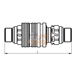 Coupleur fem PV 1/2 BSP-20pcs | FASTER Coupleur fem PV 1/2 BSP-20pcs | FASTERPR#781585