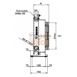 Refroidisseur d'huile 12V 38-5 | EMMEGI Refroidisseur d'huile 12V 38-5 | EMMEGIPR#903468