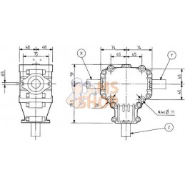 Boîtier L-25A 1:1 | COMER Boîtier L-25A 1:1 | COMERPR#906835