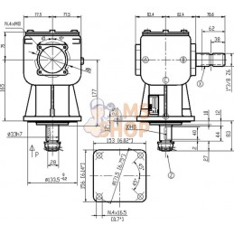 Boîtier LF-211J 1:2,83 | COMER Boîtier LF-211J 1:2,83 | COMERPR#906808