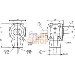 Boîtier T-290A 1:1 | COMER Boîtier T-290A 1:1 | COMERPR#906861