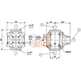 Boîtier T-292B 1:1,86 | COMER Boîtier T-292B 1:1,86 | COMERPR#906864