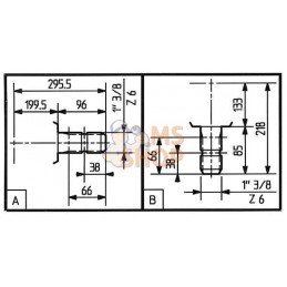 Boîtier T-292B 1:1,86 | COMER Boîtier T-292B 1:1,86 | COMERPR#906864