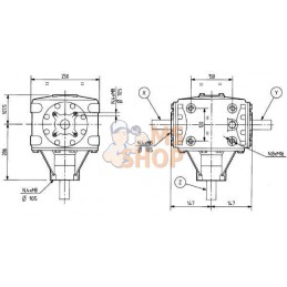 Boîtier T-269B 1:3 | COMER | COMER Boîtier T-269B 1:3 | COMER | COMERPR#906938