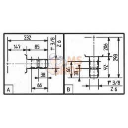 Boîtier T-269B 1:3 | COMER | COMER Boîtier T-269B 1:3 | COMER | COMERPR#906938