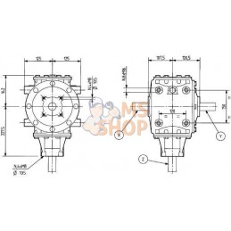 Boîtier T-269A 1:1 | COMER | COMER Boîtier T-269A 1:1 | COMER | COMERPR#906937