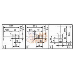 Boîtier T-269A 1:1 | COMER | COMER Boîtier T-269A 1:1 | COMER | COMERPR#906937