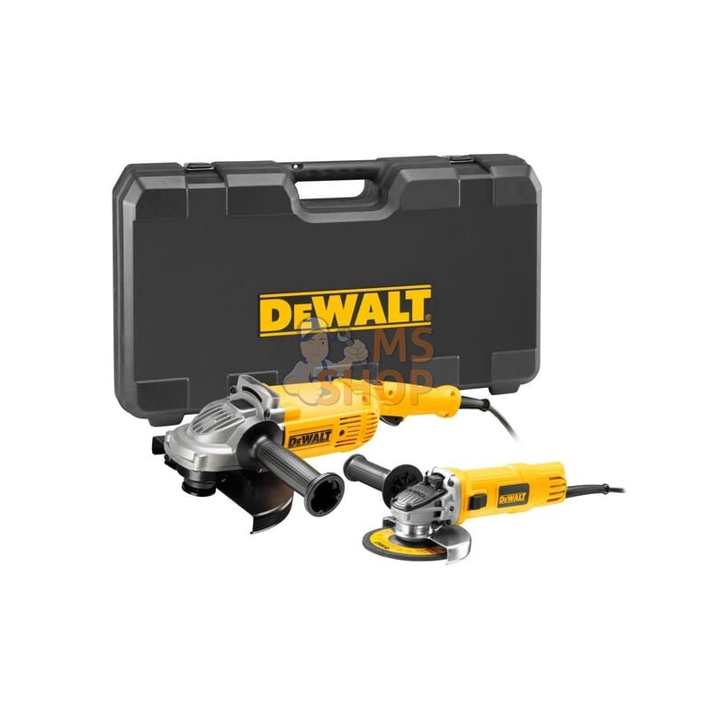 Pack meuleuses Ø125+Ø230mm - fil | DEWALT Pack meuleuses Ø125+Ø230mm - fil | DEWALTPR#924067