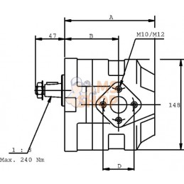 Pompe hydraulique | CASAPPA Pompe hydraulique | CASAPPAPR#694733