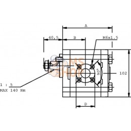 Pompe hydraulique | CASAPPA Pompe hydraulique | CASAPPAPR#694644