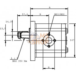 Moteur hydraulique PLM30.73R0-84E4-LED/EF-N | CASAPPA Moteur hydraulique PLM30.73R0-84E4-LED/EF-N | CASAPPAPR#694684