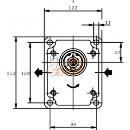 Moteur hydraulique PLM30.34R0-83E3-LEB/ED-N | CASAPPA Moteur hydraulique PLM30.34R0-83E3-LEB/ED-N | CASAPPAPR#694685