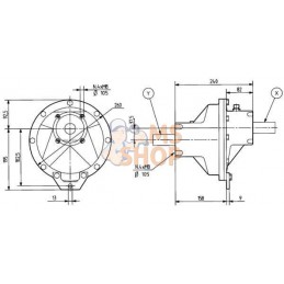 Boîtier A-20A 1,88:1 | COMER Boîtier A-20A 1,88:1 | COMERPR#906710