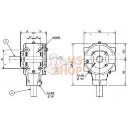 Boîtier T-304C 3:1 | COMER | COMER Boîtier T-304C 3:1 | COMER | COMERPR#906931