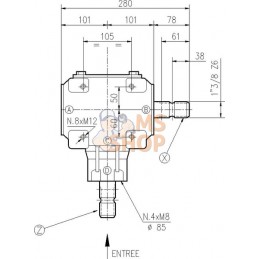 Boîte de vitesses T-27A | COMER | COMER Boîte de vitesses T-27A | COMER | COMERPR#906878