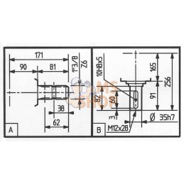 Boîtier LF-151A 1:3 | COMER Boîtier LF-151A 1:3 | COMERPR#906799