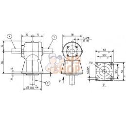 Boîtier LF-141A 1:1,47 | COMER Boîtier LF-141A 1:1,47 | COMERPR#906805