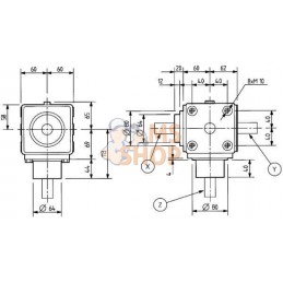 Boîtier L-5A 1,89:1 | COMER Boîtier L-5A 1,89:1 | COMERPR#906922