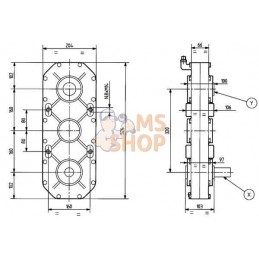 Boîtier A-16A 1:1 | COMER Boîtier A-16A 1:1 | COMERPR#906732