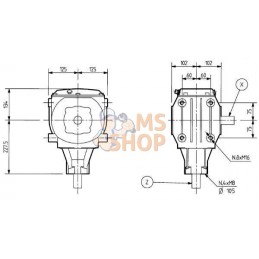 Transmission T-22F 4,11:1 | COMER Transmission T-22F 4,11:1 | COMERPR#906877