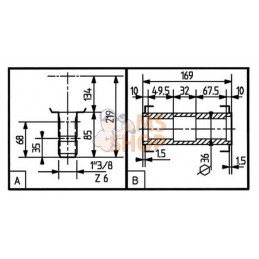 Boîtier TB-19C 1,46:1 | COMER Boîtier TB-19C 1,46:1 | COMERPR#906812