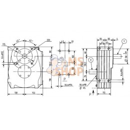 Boîtier A-4A 3:1 | COMER Boîtier A-4A 3:1 | COMERPR#906734