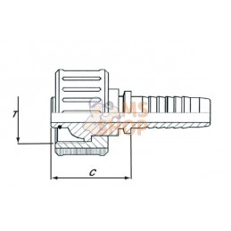 Raccord à sertir DN10-M22x1,5-Inox Kärcher | DICSA Raccord à sertir DN10-M22x1,5-Inox Kärcher | DICSAPR#786681