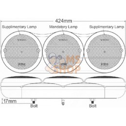 Feu arrière à LED 24V | BRITAX Feu arrière à LED 24V | BRITAXPR#714225