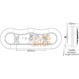 Feu arrière à LED 24V | BRITAX Feu arrière à LED 24V | BRITAXPR#714225