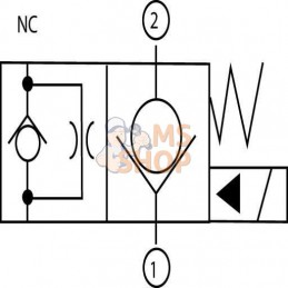 Valve 2/2 SVP08NC 12VDC A06 | DANFOSS Valve 2/2 SVP08NC 12VDC A06 | DANFOSSPR#784459