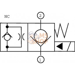 Valve 2/2 SVP08NC 12VDC A06 | DANFOSS Valve 2/2 SVP08NC 12VDC A06 | DANFOSSPR#784459