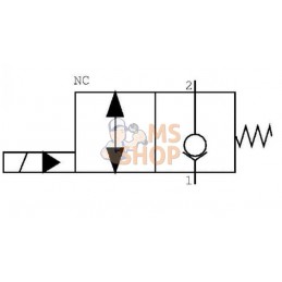 Valve 2/2 SVP10NOR 12VDC | DANFOSS Valve 2/2 SVP10NOR 12VDC | DANFOSSPR#784476